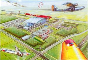 Het nieuwe Aviodrome te Lelystad