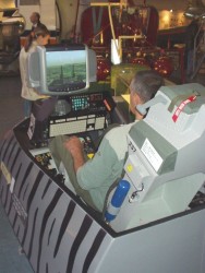 De Aimsworth cockpit van Jerry Bielsma