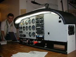 Het Cessna 172 panel van TRC